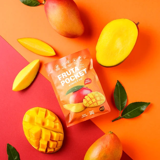 Fruta Pocket Manga Liofilizada 20g Solo Snacks