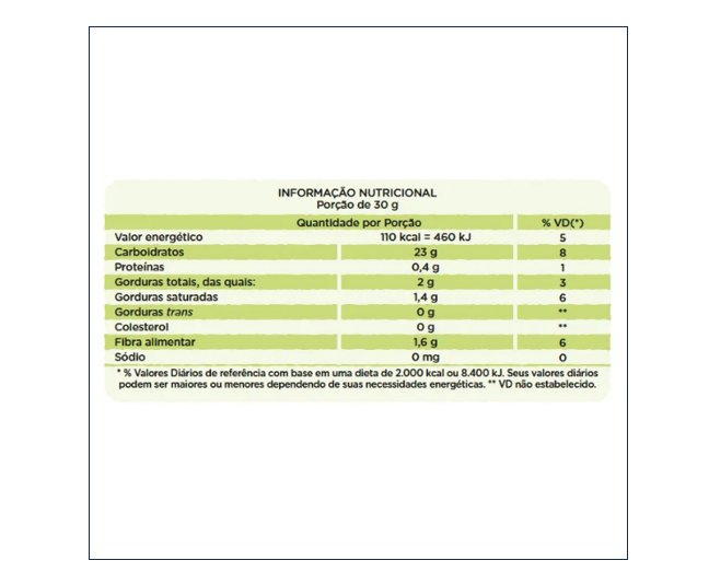 Torrada Tapioca com Coco 75g Okoshi Nutrição Natural