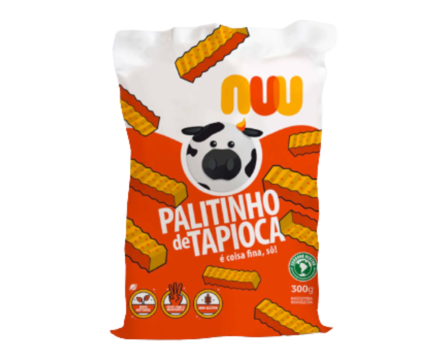 Palitinhos de Tapioca Tradicional 300g Nuu