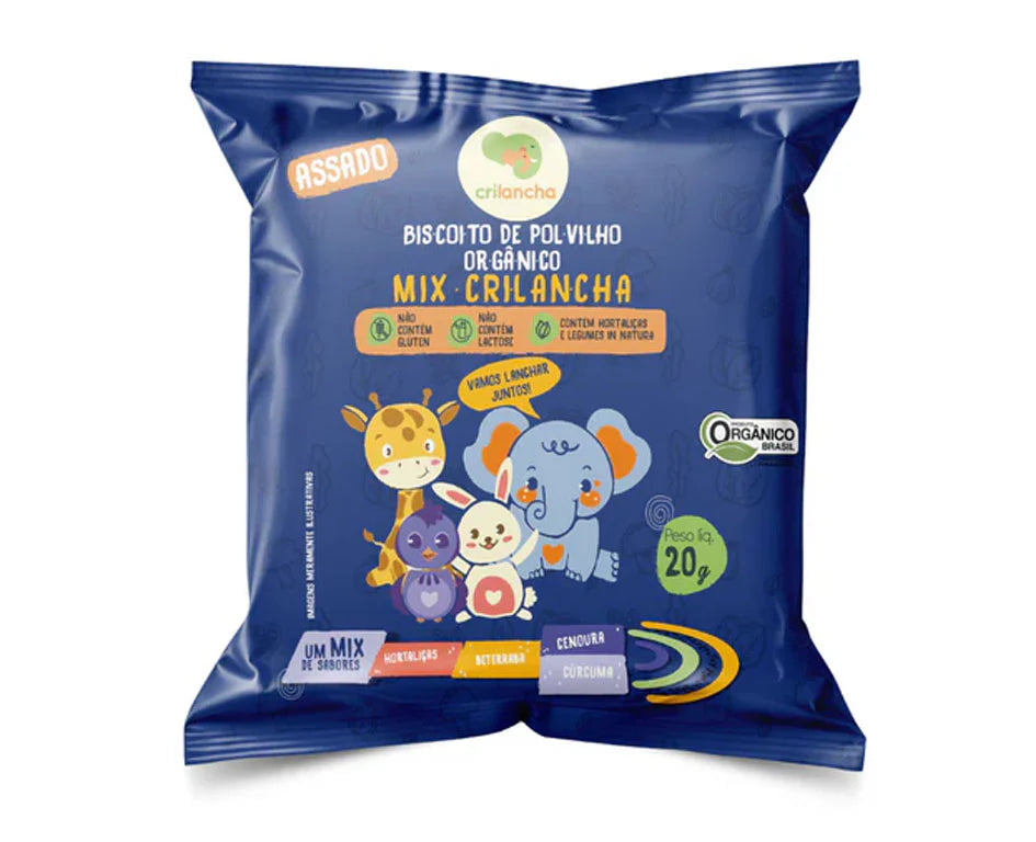 Biscoito Polvilho Mix 20g Crilancha