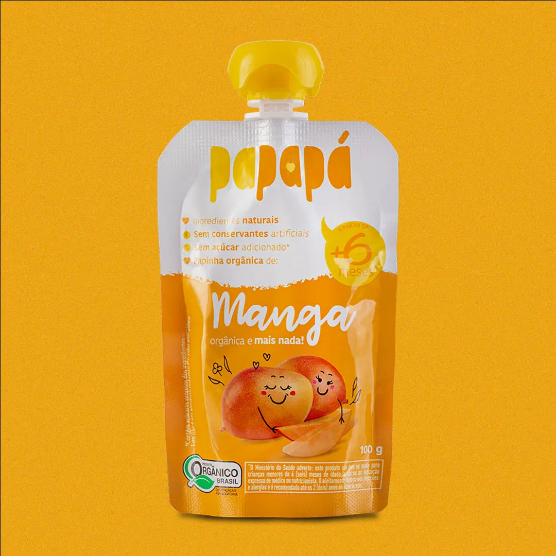 Papinha Manga Orgânica 100g Papapá